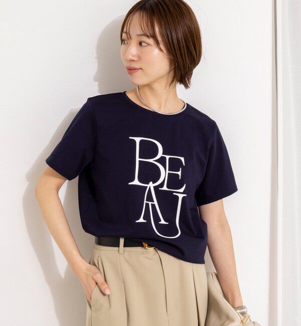 NOLLEY'S「ウォッシャブルプリントT」|Tシャツ・カットソー|