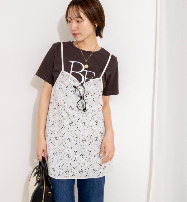 NOLLEY'S「ウォッシャブルプリントT」|Tシャツ・カットソー|