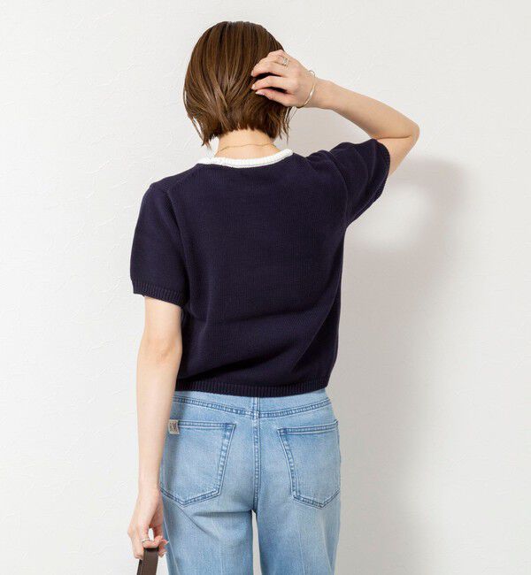 NOLLEY'S sophi「【PROTAGONISTA/プロタゴニスタ】ショートニットプルオーバー」|ニット・セーター|