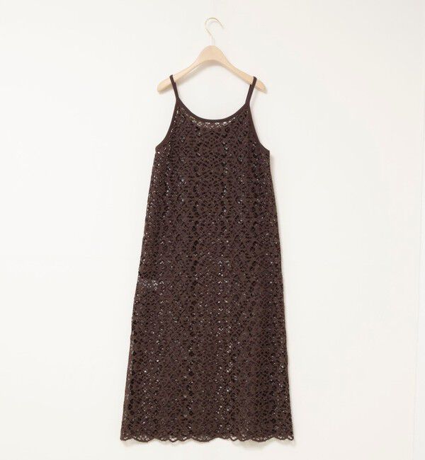 NOLLEY'S sophi「ウォッシャブルクロッシェレースキャミワンピース」|ワンピース|