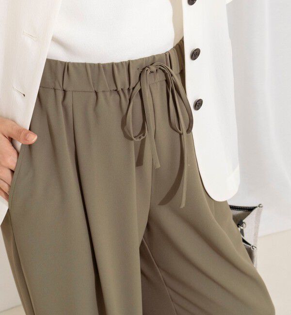NOLLEY'S「【WEB＆一部店舗限定カラー】《セットアップ対応》ジョーゼットイージーワイドパンツ」|その他|