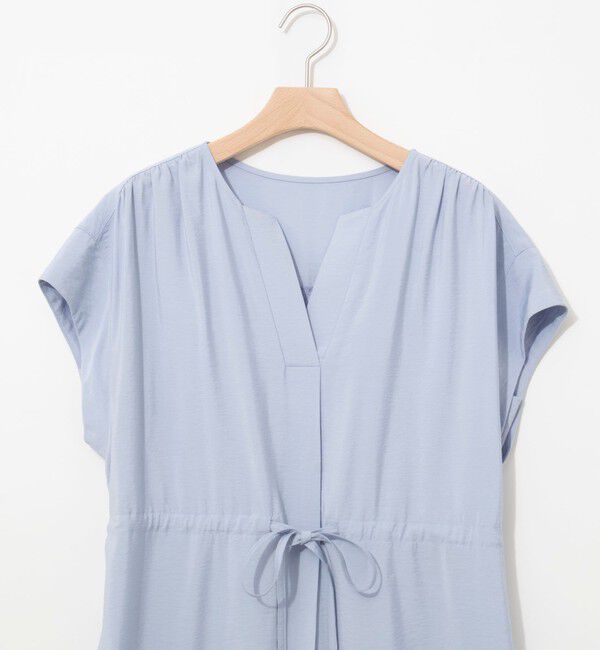 NOLLEY'S「ウォッシャブル前タックワンピース」|ワンピース|