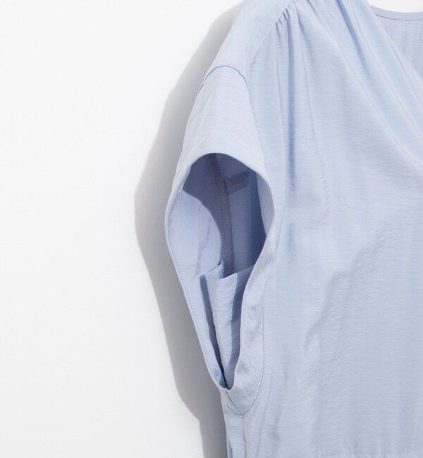 NOLLEY'S「ウォッシャブル前タックワンピース」|ワンピース|