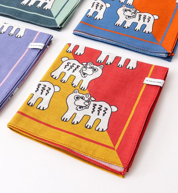 NOLLEY'S goodman「【halo commodity/ハロ コモディティー】KUMA Bandanna h261-901」|バンダナ・スカーフ|