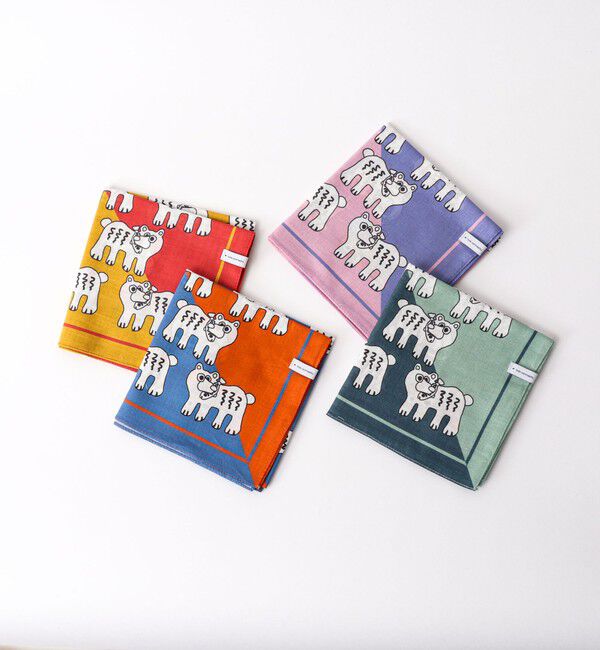 NOLLEY'S goodman「【halo commodity/ハロ コモディティー】KUMA Bandanna h261-901」|バンダナ・スカーフ|
