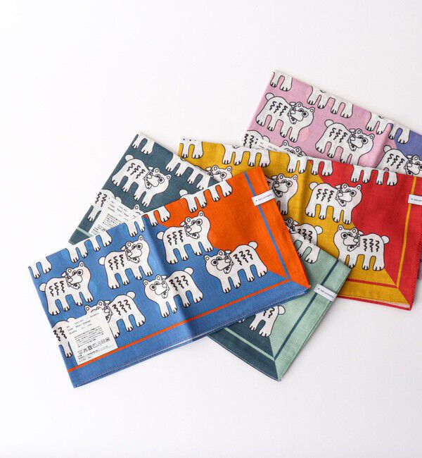 NOLLEY'S goodman「【halo commodity/ハロ コモディティー】KUMA Bandanna h261-901」|バンダナ・スカーフ|