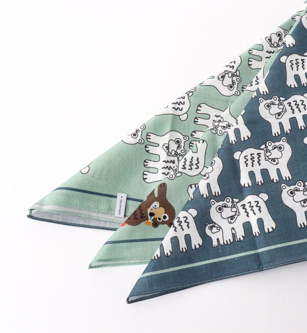 NOLLEY'S goodman「【halo commodity/ハロ コモディティー】KUMA Bandanna h261-901」|バンダナ・スカーフ|