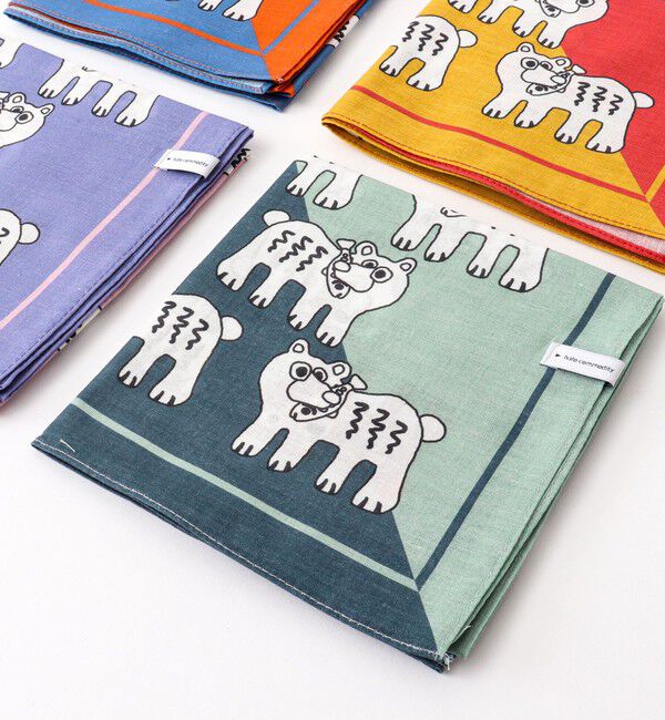 NOLLEY'S goodman「【halo commodity/ハロ コモディティー】KUMA Bandanna h261-901」|バンダナ・スカーフ|