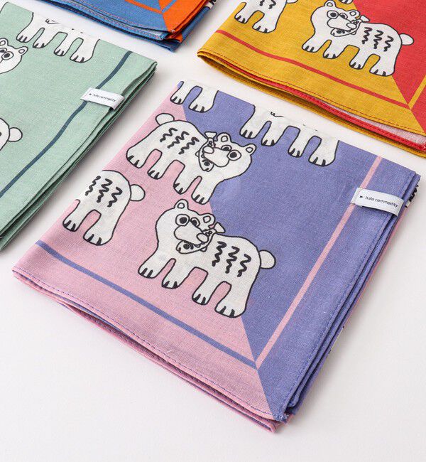 NOLLEY'S goodman「【halo commodity/ハロ コモディティー】KUMA Bandanna h261-901」|バンダナ・スカーフ|