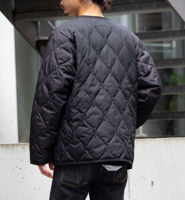 GLOSTER「【TAION/タイオン】GLOSTER別注 ミリタリーライナージャケット ノーカラーMA-1 M65」|ダウン|