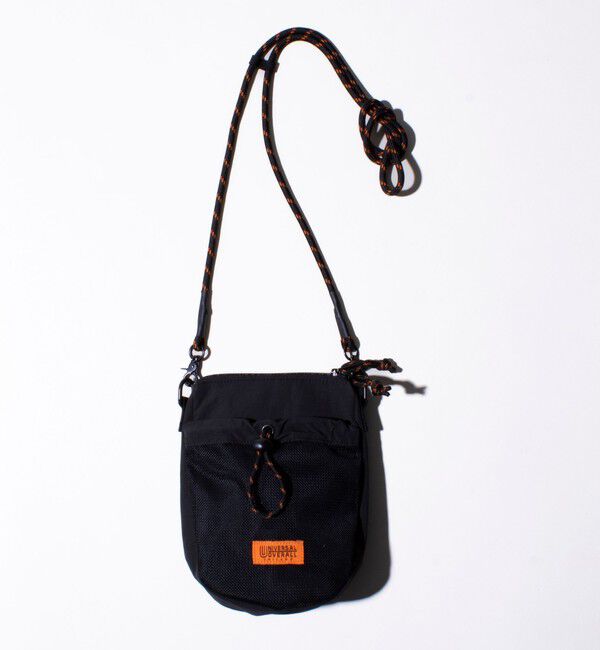 GLOSTER「【UNIVERSAL OVERALL】フロントメッシュ ザイルミニショルダーバッグ」|ショルダー・メッセンジャー|