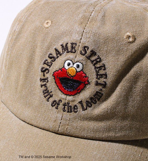 GLOSTER「【SESAME STREET &times; FRUIT OF THE LOOM】ツイルキャップ」|キャップ・キャスケット|
