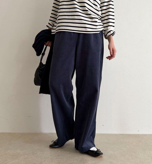 fredy emue「【GEVACO/ゲバコ】コーデュロイイージーワイドパンツ」|チノ|