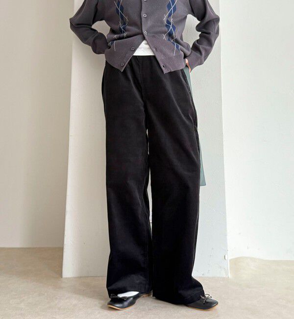 fredy emue「【GEVACO/ゲバコ】コーデュロイイージーワイドパンツ」|チノ|