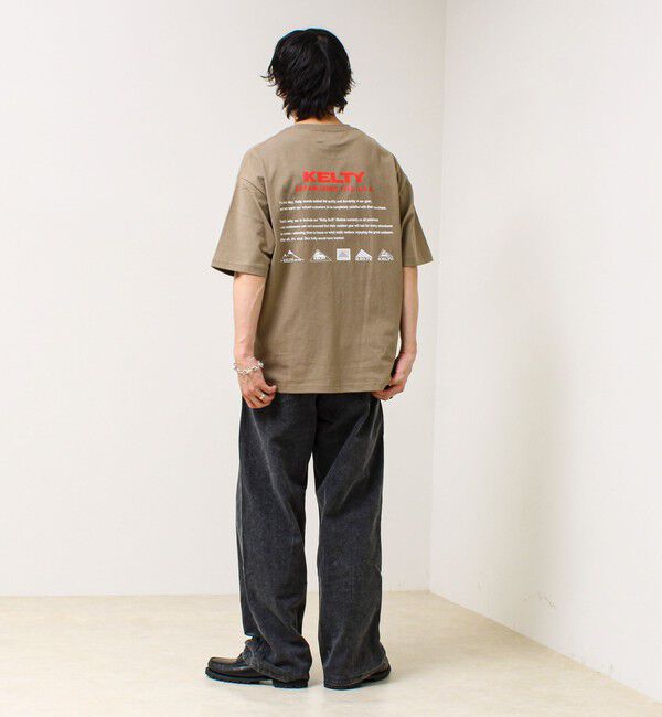 GLOSTER「【KELTY&times;GLOSTER】別注 バックヒストリーロゴT」|Tシャツ・カットソー|