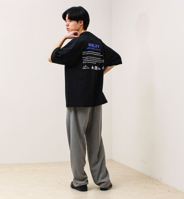 GLOSTER「【KELTY&times;GLOSTER】別注 バックヒストリーロゴT」|Tシャツ・カットソー|