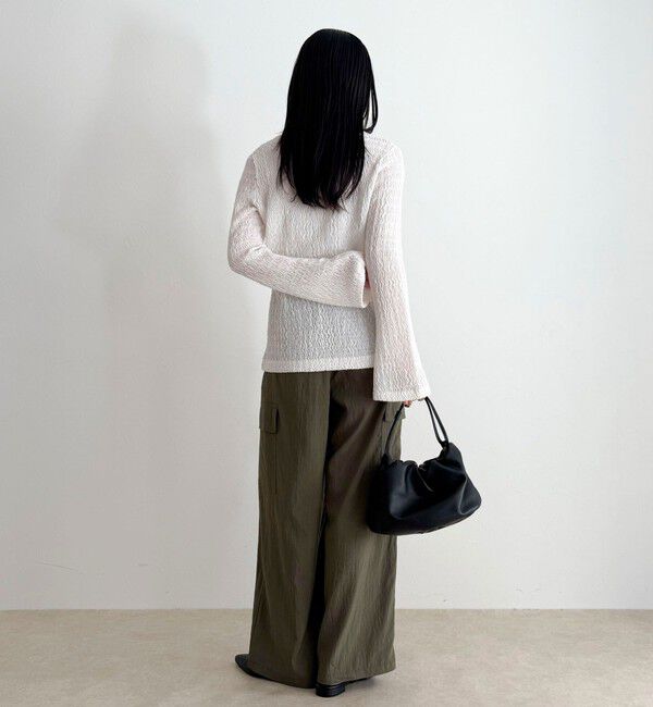 fredy emue「シャーリングカットブラウス」|Tシャツ・カットソー|