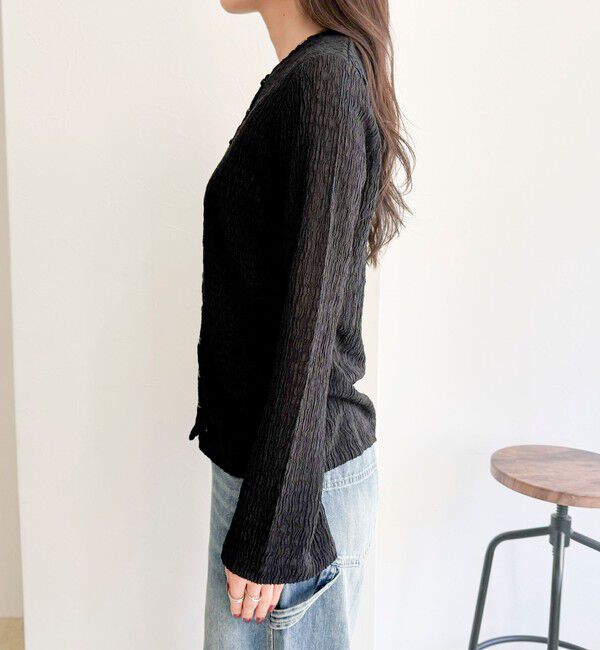 fredy emue「シャーリングカットブラウス」|Tシャツ・カットソー|