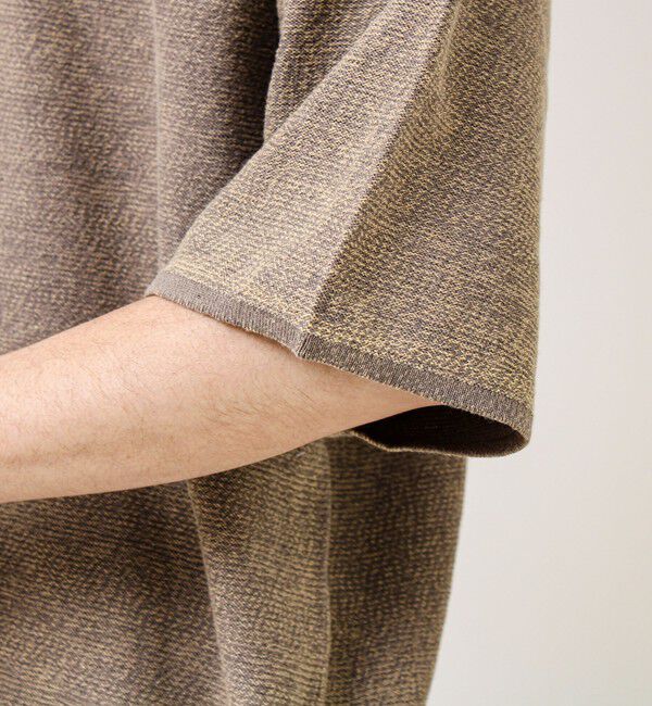 GLOSTER「【大人の抜け感】スノーウォッシュ ヘンリーネックプルオーバー」|ニット・セーター|