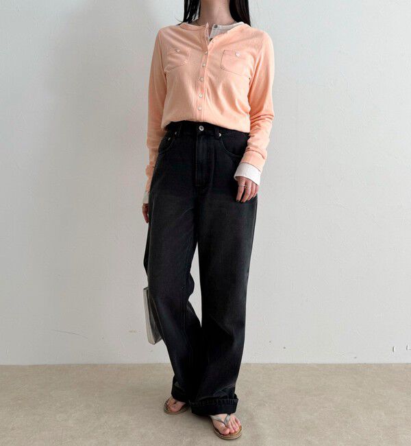 fredy emue「シアーカットソーカーディガン」|カーディガン|