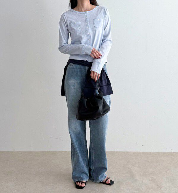 fredy emue「シアーカットソーカーディガン」|カーディガン|