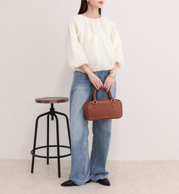 fredy emue「バルーンギャザーブラウス」|シャツ・ブラウス|