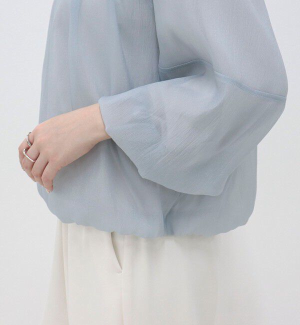 fredy emue「バルーンギャザーブラウス」|シャツ・ブラウス|