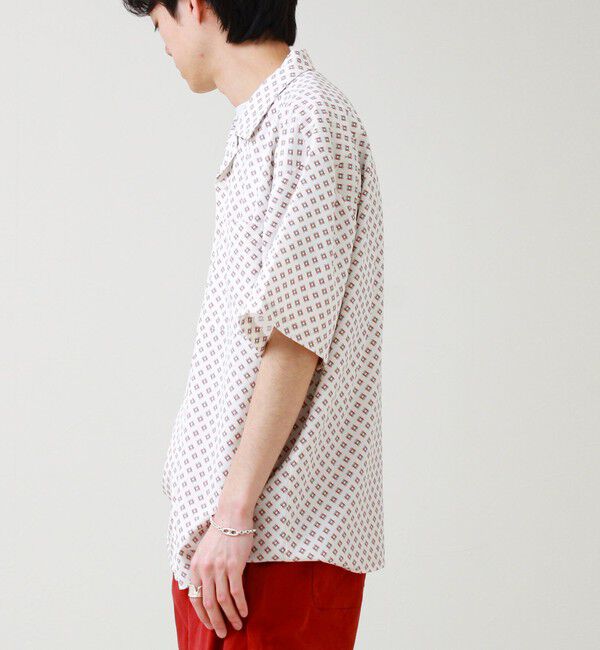 GLOSTER「【選べる6柄】オールオーバーパターン 半袖オープンカラーシャツ」|シャツ・ブラウス|