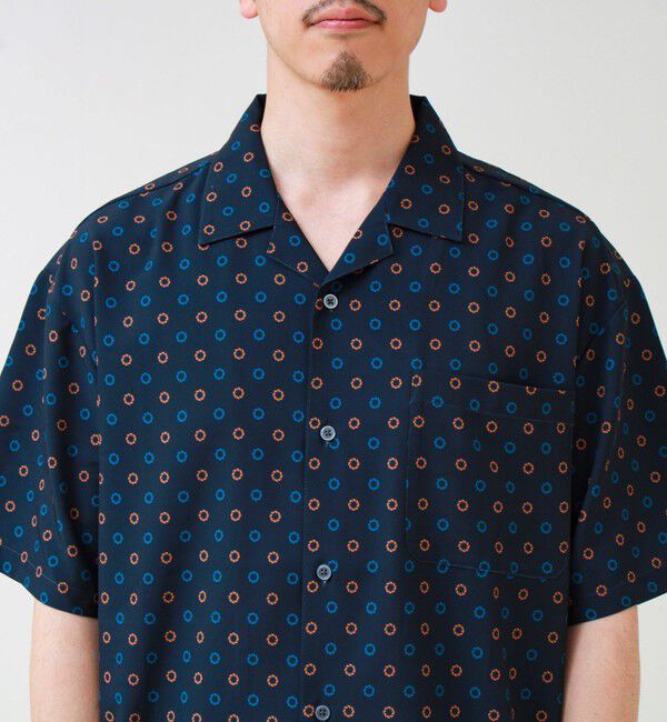 GLOSTER「【選べる6柄】オールオーバーパターン 半袖オープンカラーシャツ」|シャツ・ブラウス|