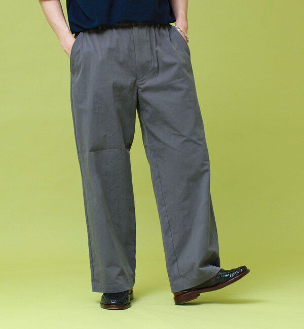 GLOSTER「【GEVACO/ゲバコ】コットンナイロンイージーパンツ」|チノ|