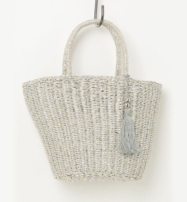 fredy emue「メタリックフィルムカゴバッグ」|かごバッグ|