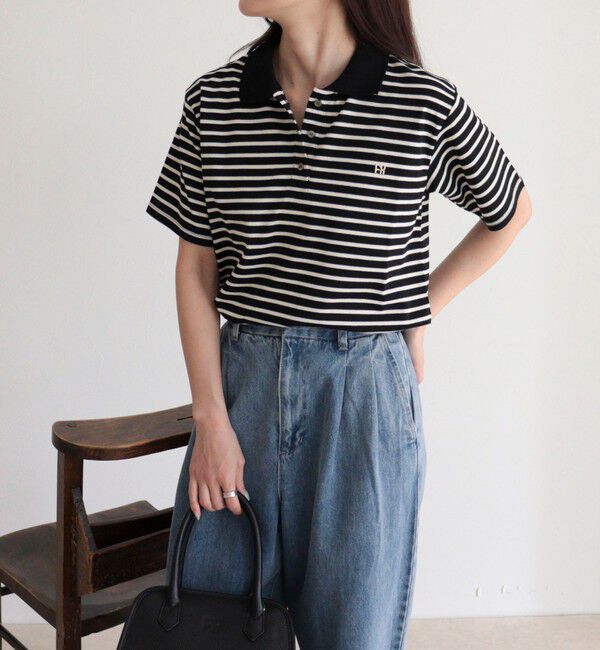 fredy emue「FR刺しゅうCOTTONポロシャツ」|ポロシャツ|