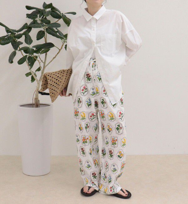 fredy emue「汗染み軽減加工COTTONオーバーシャツ」|シャツ・ブラウス|