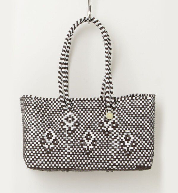 fredy emue「【Letra/レトラ】横長ミディハンドルメルカドバッグ」|かごバッグ|