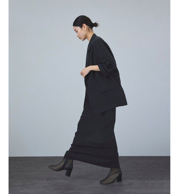 SALON adam et rope'「[25SS]GENTLE SILK ジャケット【セットアップ対応・洗える】」|テーラードジャケット|