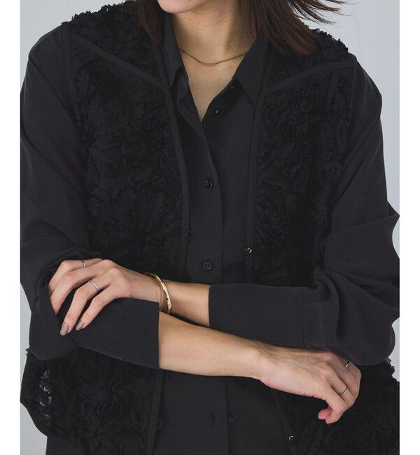 SALON adam et rope'「[25SS]GENTLE SILK シャツ【セットアップ対応】」|シャツ・ブラウス|