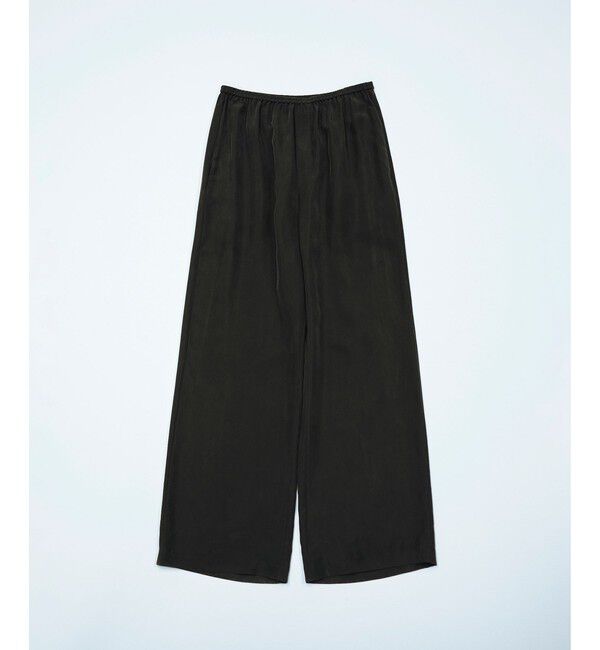SALON adam et rope'「[26SS]GENTLE SILK パンツ / セットアップ対応・洗える」|チノ|