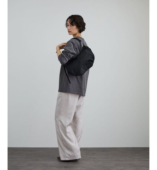 SALON adam et rope'「アセテートツイルイージーリラックスパンツ / セットアップ対応」|チノ|