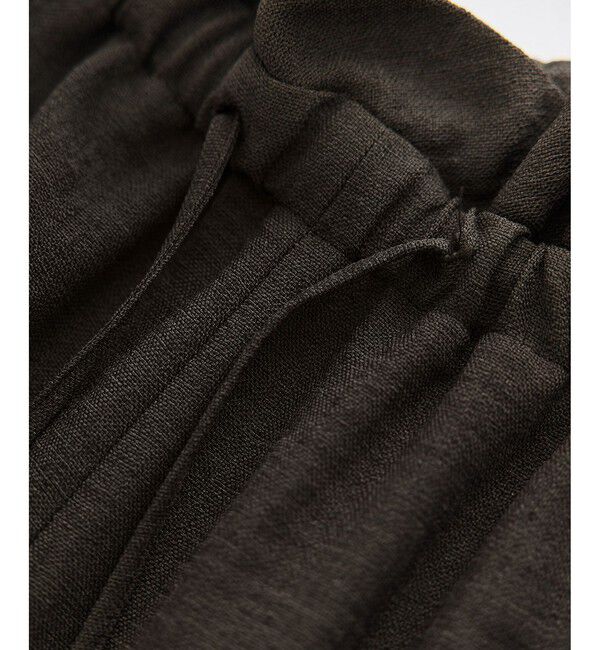 SALON adam et rope'「【WEB限定】リネンライクイージーパンツ / セットアップ対応」|チノ|