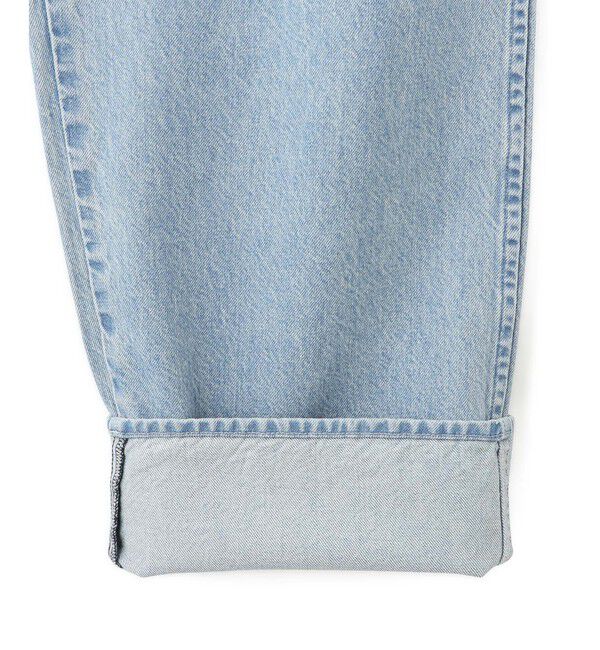 SALON adam et rope'「【KURO for SALON（クロ）】別注EASY TUCK DENIM LIGHT INDIGO / デニムパンツ」|デニム|