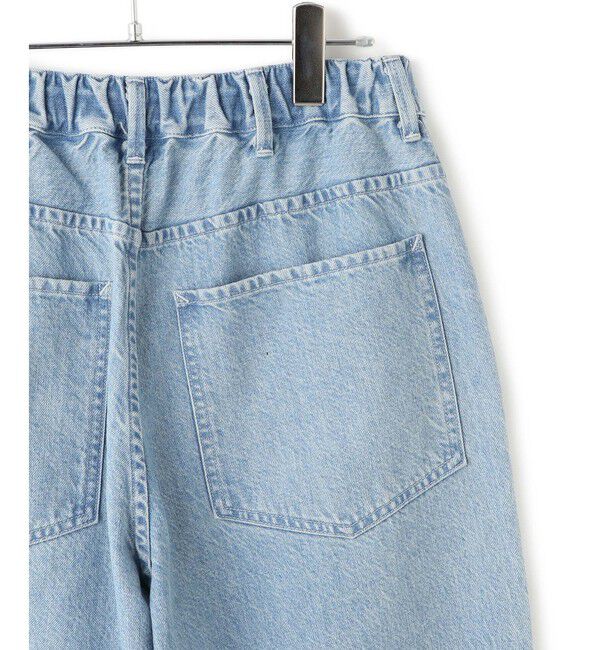 SALON adam et rope'「【KURO for SALON（クロ）】別注EASY TUCK DENIM LIGHT INDIGO / デニムパンツ」|デニム|