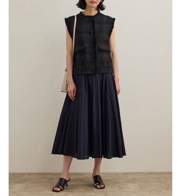 ROPE「サマーツイードジレ」|ベスト・ジレ|