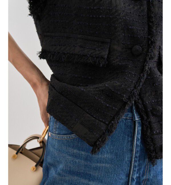 ROPE「サマーツイードジレ」|ベスト・ジレ|