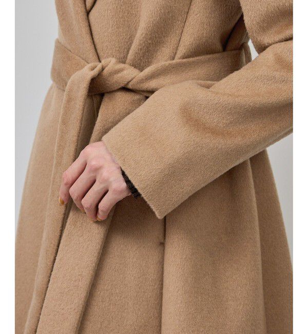 ROPE「プレミアムカシミヤ ショールカラーコート」|ステンカラーコート|