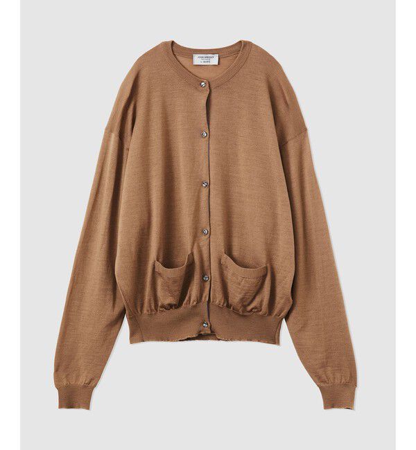 ROPE「JOHN SMEDLEY別注 CD（ジョンスメドレー別注/天竺ニットカーディガン）」|カーディガン|ベージュ(27)