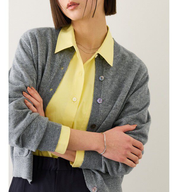 ROPE「ウールカシミヤニットカーディガン」|カーディガン|