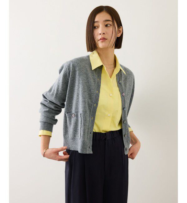 ROPE「ウールカシミヤニットカーディガン」|カーディガン|