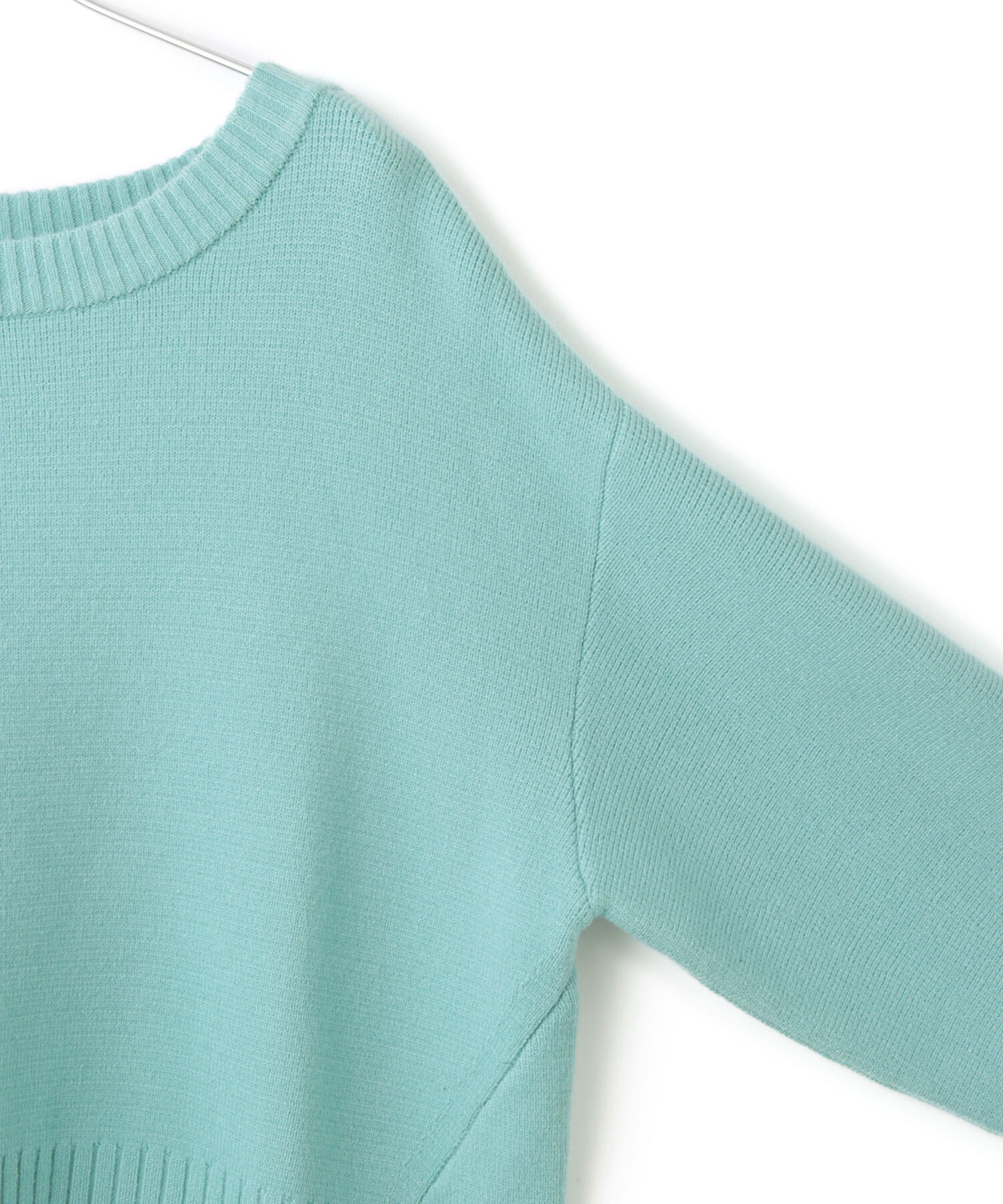 VIS「【セットアップ対応】もちっとニットミラノリブプルオーバー」|ニット・セーター|