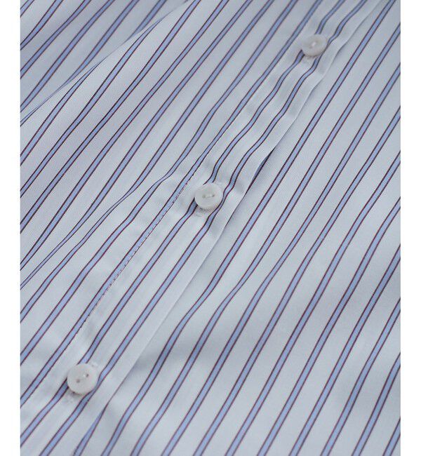 VIS「リボン付きバックシャーリングシャツ」|シャツ・ブラウス|