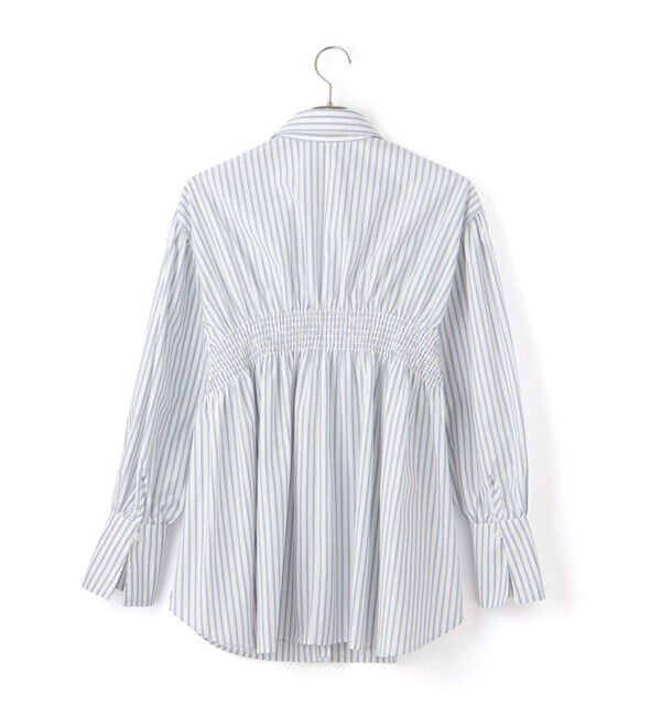 VIS「リボン付きバックシャーリングシャツ」|シャツ・ブラウス|